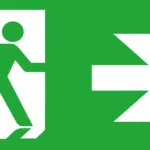 Piktogramm Links/Rechts für 6 in 1 Emergency Exit Blade 09067