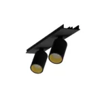 EASYLINE 2xSpot adj. Reflektor - Designer Leuchten Einheit für Lichtbandsystem schwarz 14W 20° 3000K CRI80 996322023