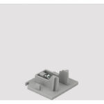 EUTRAC Endkappe für 3-Phasen Aufbauschiene - grau 555 0 1217 8