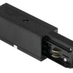 EUTRAC Einspeiser für 3-Phasen Aufbauschiene BASIC rechts, schwarz 575 1 1201 2