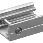 EUTRAC Deckenclip Deckenclip für Ausgleich von Deckenunebenheiten - silber 99-018-3
