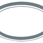 CYCLONE slim - Designer Leuchten silber 38W 4000K CRI80 82410532