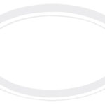 CYCLONE slim - Designer Leuchten weiss 38W 3000K CRI80 82410521