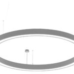 CYCLONE slim two way - Designer Leuchten silber 89W 4000K CRI80 82460632