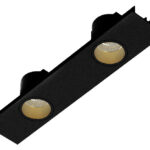 EASYLINE 2xSpot Reflektor, fixed - Designer Leuchten Einheit für Lichtbandsystem schwarz 14W 20° 3000K CRI80 996362023