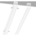 Tragschiene aus Aluminium 1984mm, weiss für Easyline Einbau 9932071
