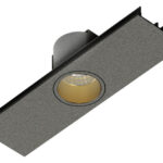 EASYLINE Spot Reflektor, fixed - Designer Leuchten Einheit für Lichtbandsystem silber 7W 20° 3000K CRI80 996352022