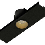 EASYLINE Spot Reflektor, fixed - Designer Leuchten Einheit für Lichtbandsystem schwarz 7W 20° 3000K CRI80 996352023