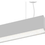 EASYLINE up-down Mikroprismatisch - Pendelleuchten silber 144W 68° 4000K CRI80 991313162