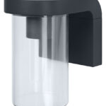 Moderne Leuchtenserie aus Aluminium mit Vintage oder klarem Glasdiffusor
