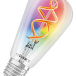 Edison-Kolbenform mit Glühwendel-Design mit WiFi-Technologie