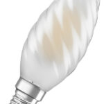 Dimmbare LED-Lampen, klassische Minikerzen, mit stark reduzierter Blauanteil