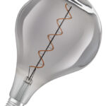 Dimmbare LED-Lampen, Vintage-Edition, große dekorative Kolbenform mit LED Technologie im  dekorativen Glühwendel-Design