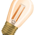 Dimmbare LED-Lampen, Vintage-Edition, klassische Edison-Kolbenform mit LED Technologie im Glühwendel-Design