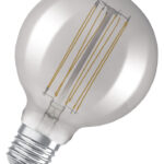 Dimmbare LED-Lampen, Vintage-Edition, klassische Ballform mit LED Technologie im dünnen dekorativen Glühwendel-Design