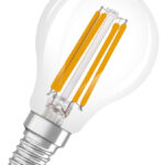 LED-Lampen mit GLOWdim-Effekt, klassische Miniballform