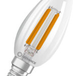 LED-LAMPEN, klassische Minikerzeform, ENERGIEEFIZIENTKLASSE B