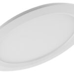 Flache Downlightleuchten mit integriertem Treiber, rund