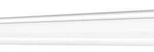 Damp-proof luminaire with slim housing