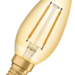 LED-Lampen, Vintage-Edition, klassische Minikerzenform
