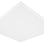 Quadratische Einlege-Leuchten mit wählbarer Wattageneinstellung (Power Select - PS), für 600 x 600 mm Deckensysteme