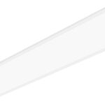 Rechteckige Einlege-Leuchte, werkzeuglose Installation und starke Entblendung, für 1200 x 300 mm Deckensysteme