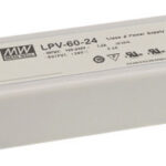 MEAN WELL LED Treiber Konstantspannung LPV 90-264VAC 127-370VDC 60W 24V/2500mA LPV-60-24