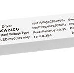 KGP LED Treiber Konstantspannung 220-240V, 50-60Hz, 24V, 0-60W, schaltbar, IP20 LV60W24CG
