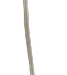 Netzanschluss, Rosette aus Kunststoff, Dia=75mm, weiss, L=1000mm für CYCLONE slim 9001221