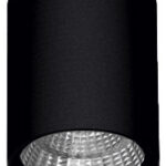 ROLLER 12 LED SHORT - Phasenabsch. Designer Leuchten schwarz 20W 53° 4000K CRI80 880083033