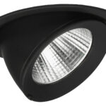 roundCENTURY 119 S - Runde Einbauleuchten dreh-ausschwenkbar schwarz 14W 24° 2700K CRI92 476-AE82386.02.90