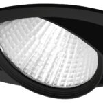 roundCENTURY 183 - Runde Einbauleuchten kardanisch schwarz 33W 60° 4000K CRI90 628-AE82796.02.92