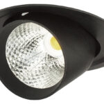 roundVISION 117 - Runde Einbauleuchten dreh-ausschwenkbar schwarz 27W 64° 4000K CRI92 AG41595.02.92