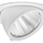 roundVISION 90 - Runde Einbauleuchten dreh-ausschwenkbar weiss 13W 18° 2700K CRI92 AG41620.00.90
