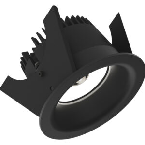 SensorLinea 75 - Runde Einbauleuchten starr schwarz 15W 80° 3000K CRI83 847-912S03BL5D02