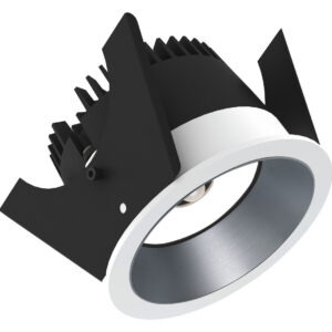 Sensor Strada 75 - Runde Einbauleuchten starr weiss/silber 15W 80° 3000K CRI83 847-852S03635D02