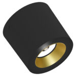 Sensor Vector CL 100 HV - Aufbauleuchten starr schwarz/gold 15W 80° 4000K CRI83 7B2S03715F02