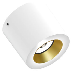 Sensor Vector CL 100 HV - Aufbauleuchten starr weiss/gold 15W 80° 3000K CRI83 847-7B2S03615D02
