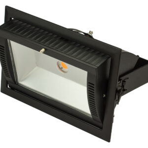 squareCENTURY 445 - Eckige Einbauleuchten ausschwenkbar schwarz 20W 100° 2700K CRI92 119-AE82603.02.90