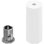 Distanzelement aus Metal, weiss, 3Stk nötig für Morfi Aufbau 820641