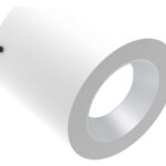 Vector CL 100 HV - Phasenabsch. Aufbauleuchten starr weiss/weiss 10W 80° 2700K CRI93 7B2A03655A02