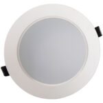 VLED DOWNLIGHT DIFFUSED - Runde Einbauleuchten starr weiss 20W 70° 4000K CRI80 DWL006