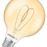 Dimmbare LED-Lampen, Vintage-Edition, klassische Ballform mit LED Technologie im  Glühwendel-Design
