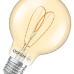 Dimmbare LED-Lampen, Vintage-Edition, klassische Ballform mit LED Technologie im  Glühwendel-Design