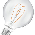 Dimmbare LED-Lampen, Vintage-Edition, klassische Ballform mit LED Technologie im  Glühwendel-Design