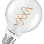 Dimmbare LED-Lampen, Vintage-Edition, klassische Ballform mit LED Technologie im  Glühwendel-Design