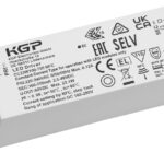 KGP LED Treiber Konstantstrom 220-240VAC 50/60HZ, 100-700mA, 0.38-23.1W, IP20 CC23W100-700CG NFC