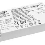 KGP LED Treiber Konstantstrom 220-240V, 50-60Hz, 700-1050mA, 2.5-45V, 1.75-60W, DALI DT8, NFC, IP20 CC60W700-1500 DALI DT8 NFC