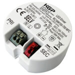KGP LED Treiber Konstantstrom 220-240V, 50-60Hz, 150-700mA, 0, 375W-18W, 2.5-45V, IP20 RC18W150-700 NFC