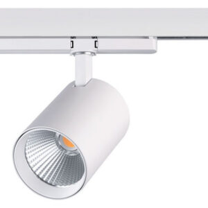 LED REGINA 3CCT - Schienenstrahler dreh-schwenkbar weiss 19W/27W/30W/40W 25° 3000K/3500K/4000K CRI90 REG3CCT3025